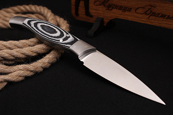 Овощной нож серии "Professional" Bohler N690, серая микарта.